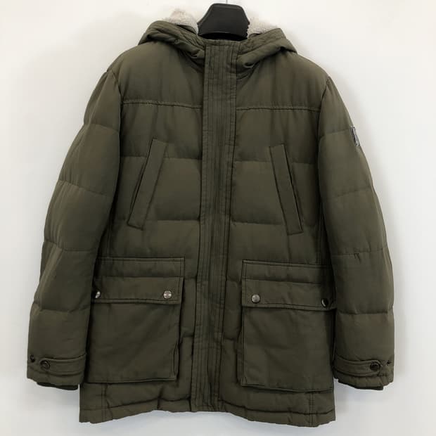 ck 캘빈클라인 덕다운 올리브 패딩 M