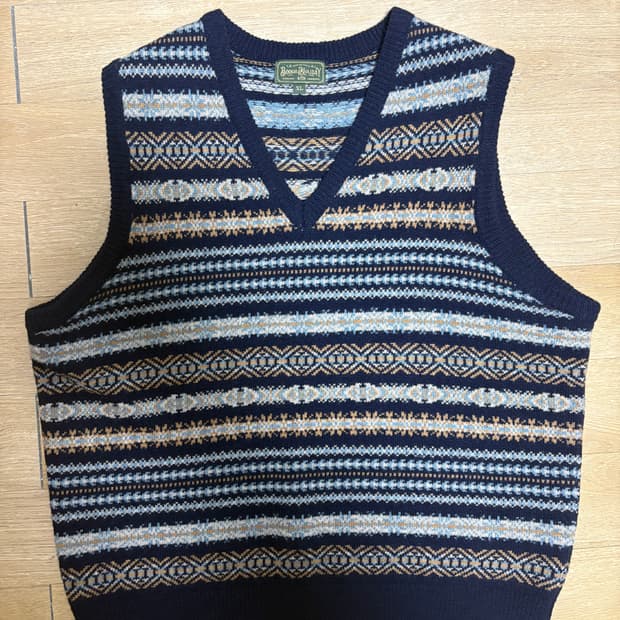 부기홀리데이 페어아일 니트