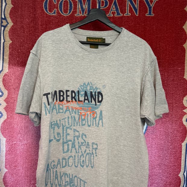 Timberland  Exposed Seam 반팔티셔츠 L