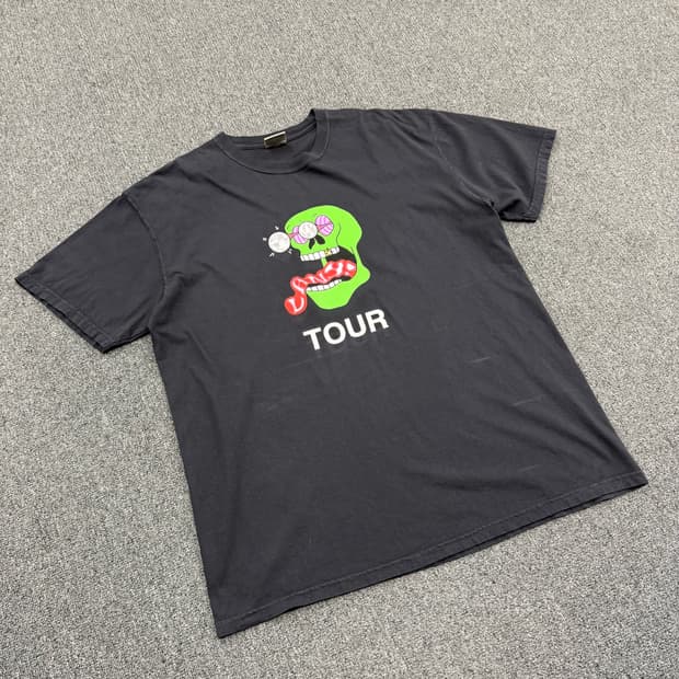 XL) 컴포트 컬러즈 빈티지 레이니 2021 투어 반팔 티셔츠