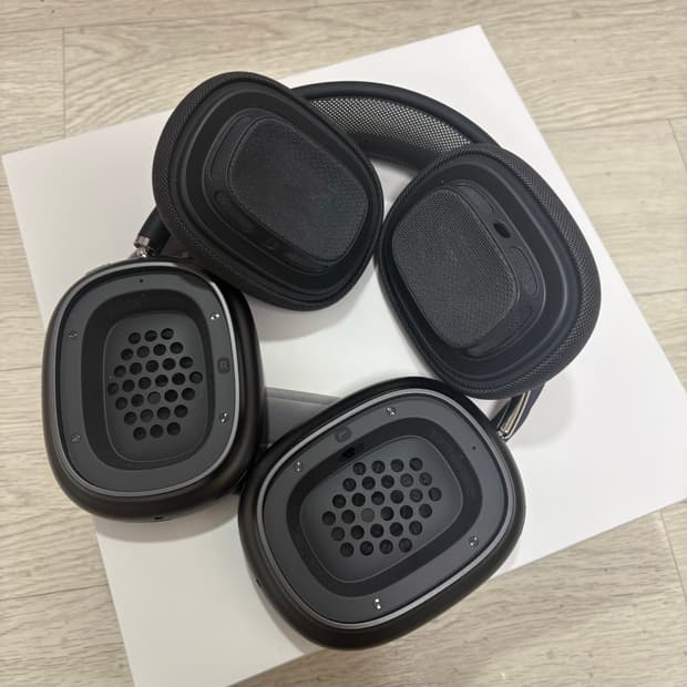 [풀박스][사용x]애플 에어팟 맥스 스페이스 그레이