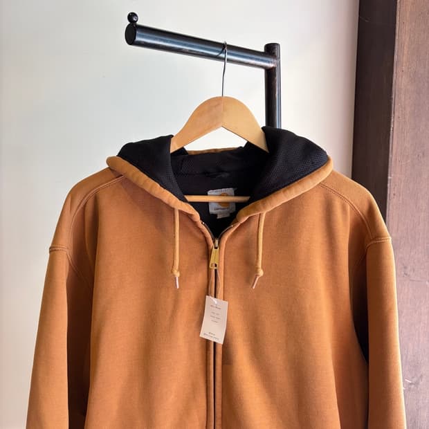 16692 - 칼하트 베이지 후드 집업