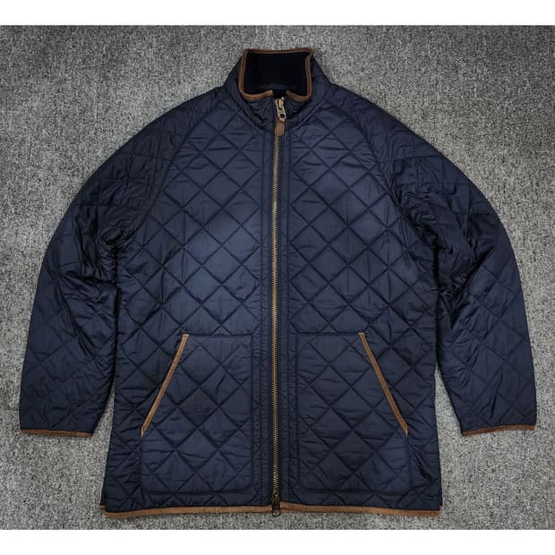 폴로 랄프로렌 투웨이 다이아몬드 기모 퀄팅 자켓 L