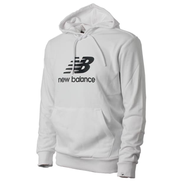뉴발란스 빅로고 후드티 화이트S