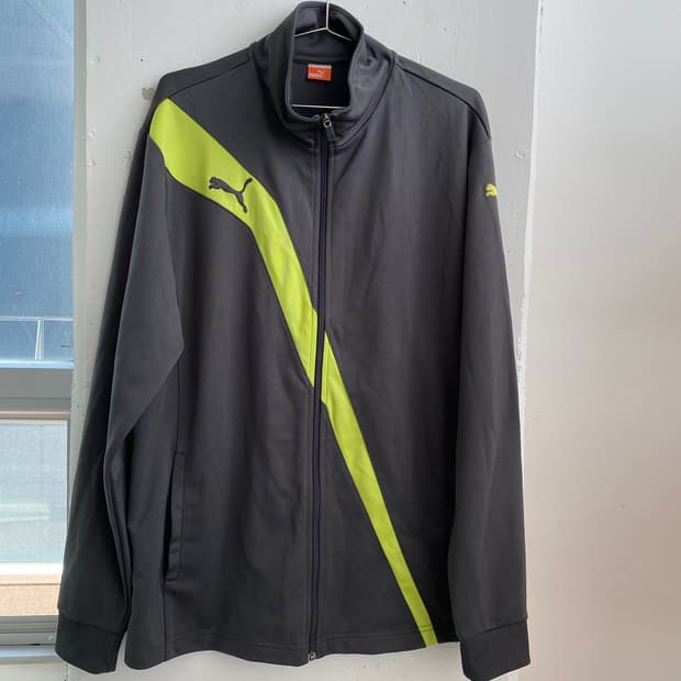 (2XL) 푸마 져지 트랙탑 자켓