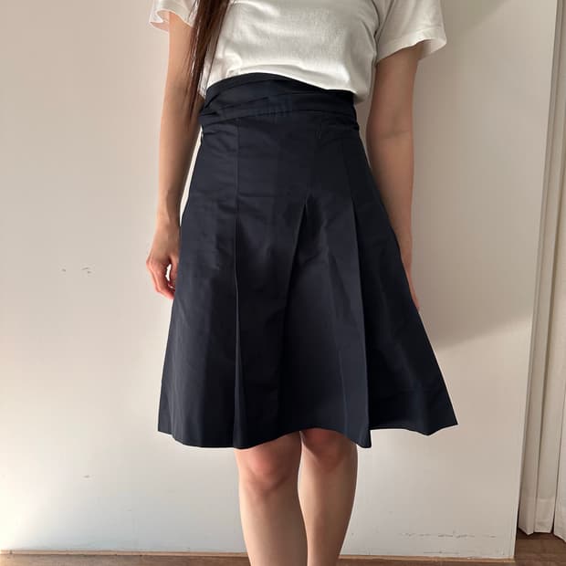질샌더 jil sander navy 디테일 스커트