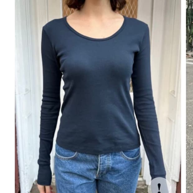 브랜디멜빌 롱슬리브 네이비