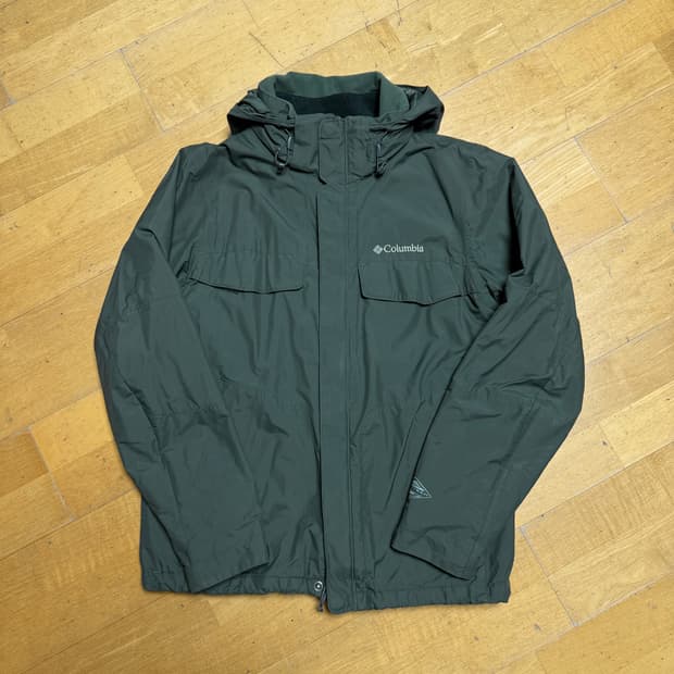 컬럼비아 바람막이 올리브 s