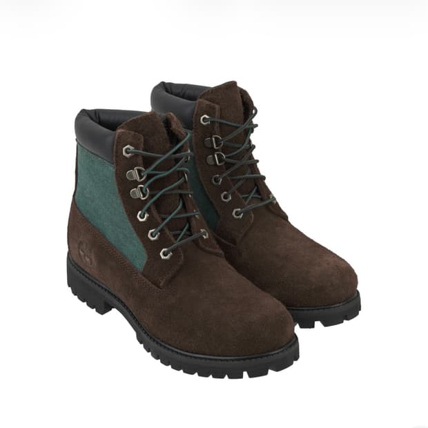 팀버랜드 x 디스이즈네버댓 6인츠 부츠 브라운