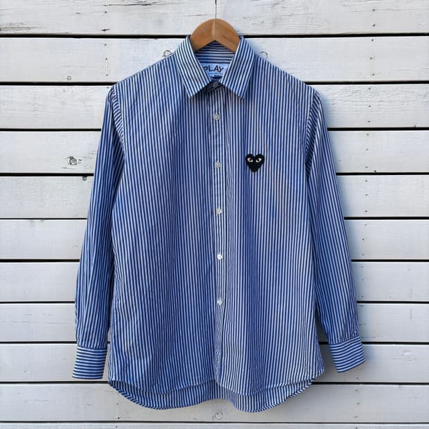 Comme des Garcons 꼼데가르송 스트라이프 셔츠