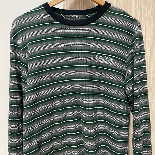 슈프림 골지 포인트 티셔츠