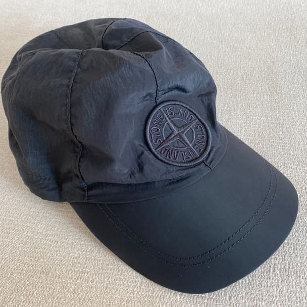 스톤아일랜드 나일론 메탈 볼캡 L사이즈 블랙