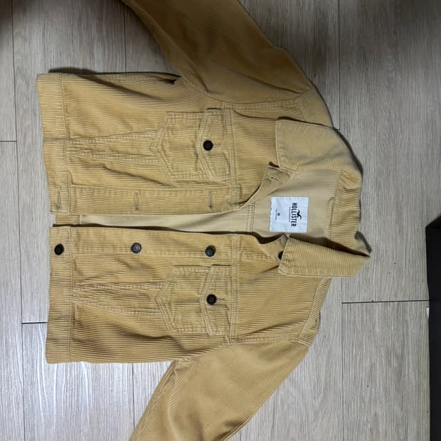 홀리스터 코듀로이 크롭 자켓