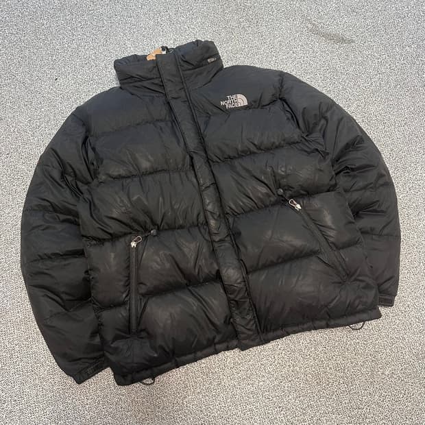 노스페이스 블랙 패딩