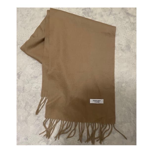 요지 야마모토 캐시미어 머플러