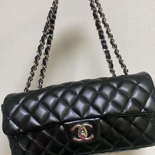 샤넬 바게트백 플랩백 은장