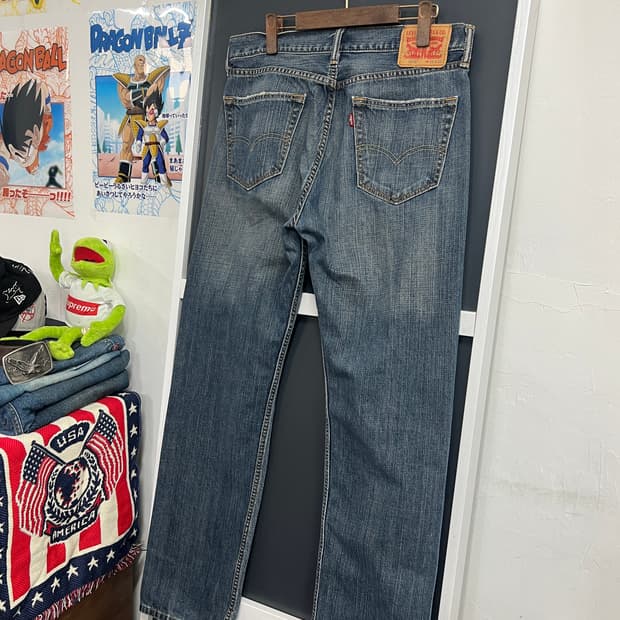 Levis 리바이스 505 레귤러 스트레이트 데님 팬츠