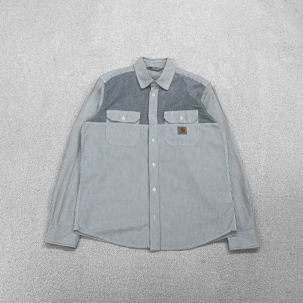 칼하트 Carhartt wip 모리스 스트라이프 옥스퍼드 셔츠