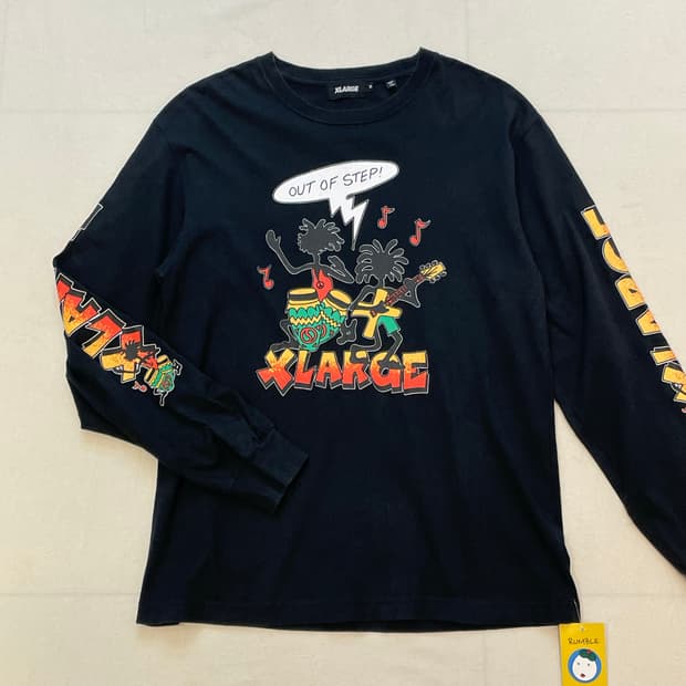 X-LARGE 프린팅 티셔츠 (M)