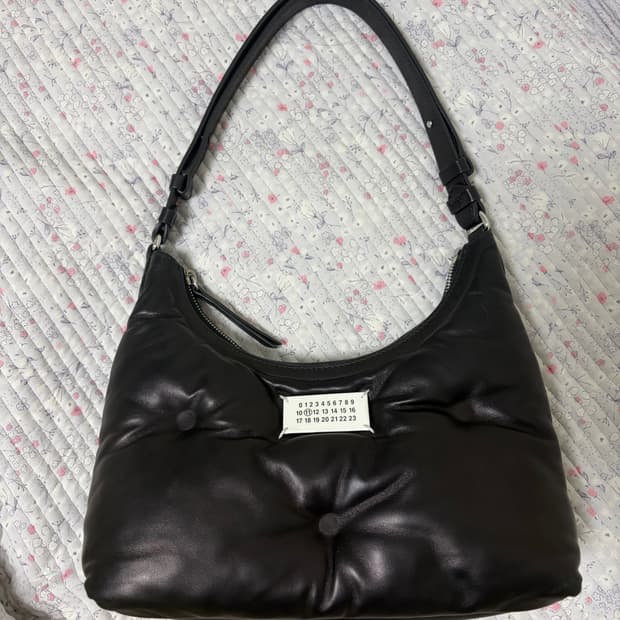 메종마르지엘라 글램 슬램 호보 스몰 블랙