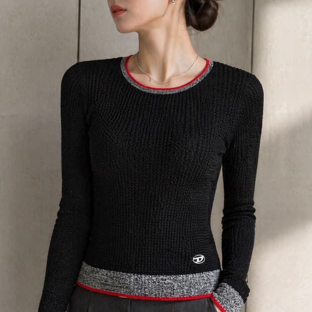 디젤 블랙 니트