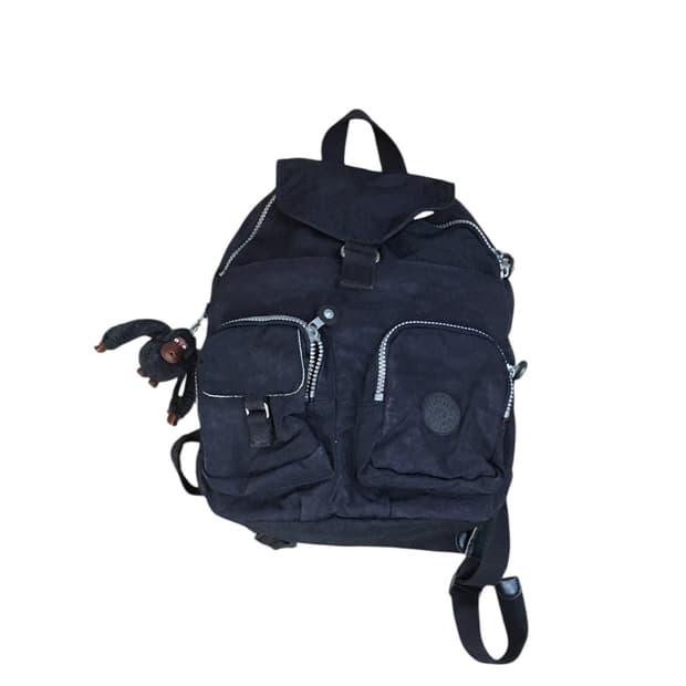 키플링 복조리 미니 백팩 네이비