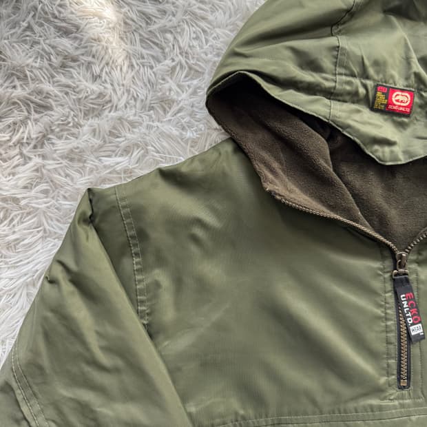 ECKO UNETO 일본빈티지 후드티 나일론 후드티 y2k후드티 m 90