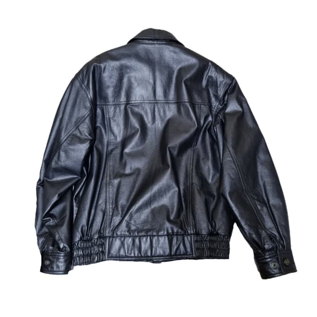 소가죽 레더 자켓