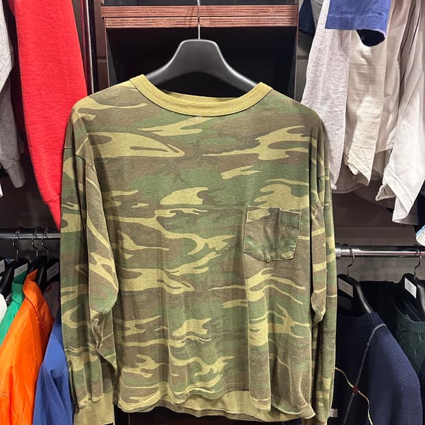 빈티지 90s 우드랜드 롱슬리브 