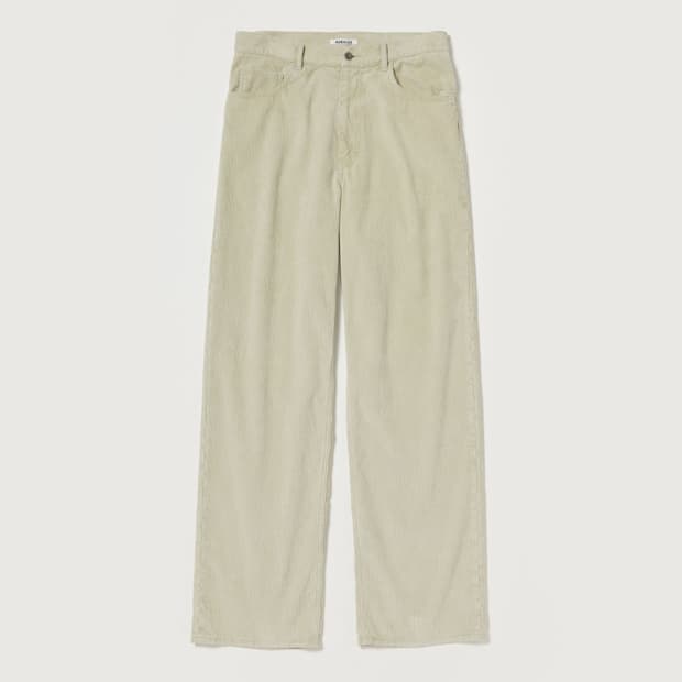 오라리 / 코듀로이 와이드 5P 팬츠 / 3