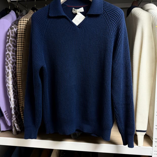 (새상품,강추)브루넬로쿠치넬리 폴로 스웨터 PK 카라티