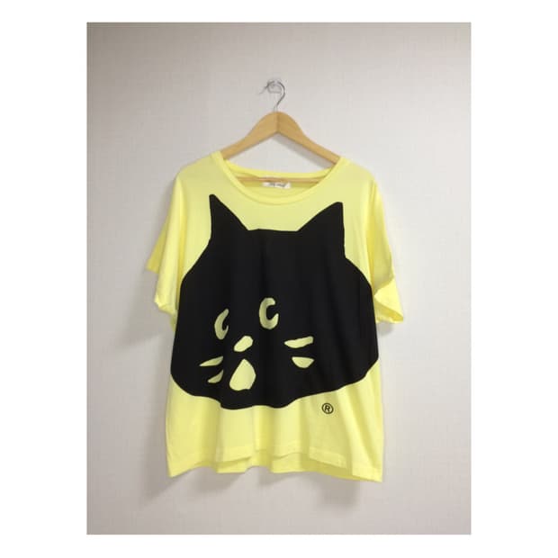 Ne-net 네넷냐 빅 페이스 프린팅 레몬 티셔츠