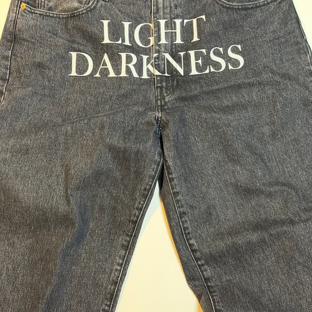 리바이스 X 언더커버 콜라보 블랙 데님