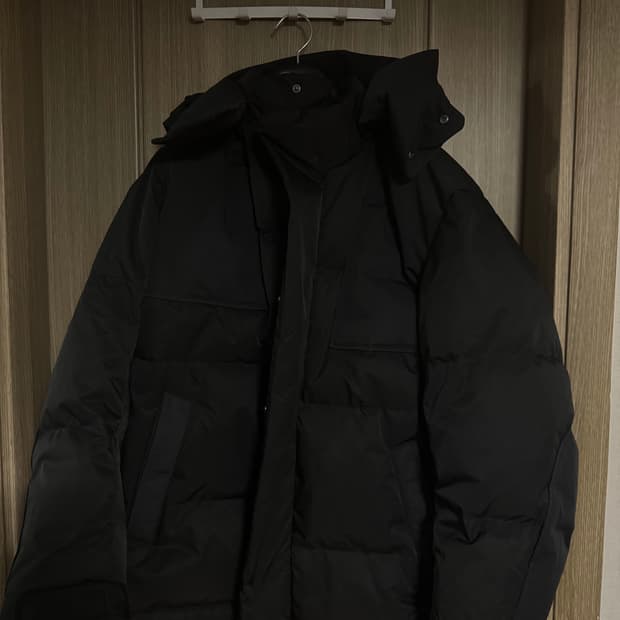 유니클로 x 질샌더 패딩 xl