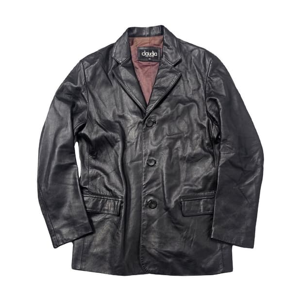 CLAUDIA 양가죽 블레이저 XL