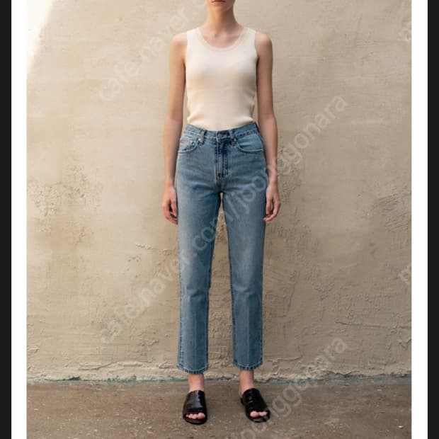 엘보른 스트레이트핏 클래식 데님 청바지 36사이즈