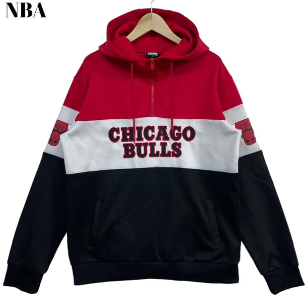 NBA Chicago Bulls half zip up