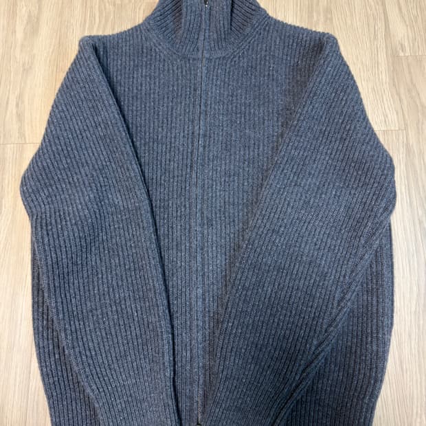 인더로우 풀집업 딥그레이