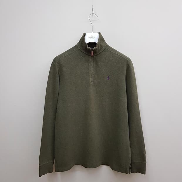 폴로 랄프로렌  하프집업 코튼 니트 S사이즈