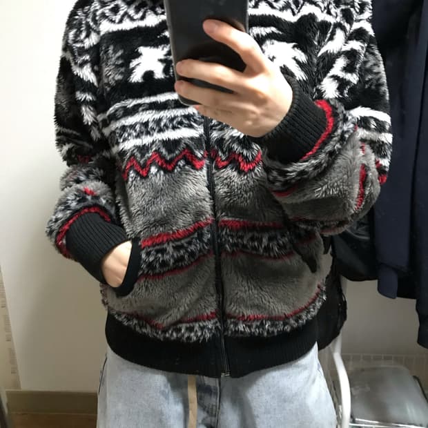 GOTCHA 플리스 후드집업