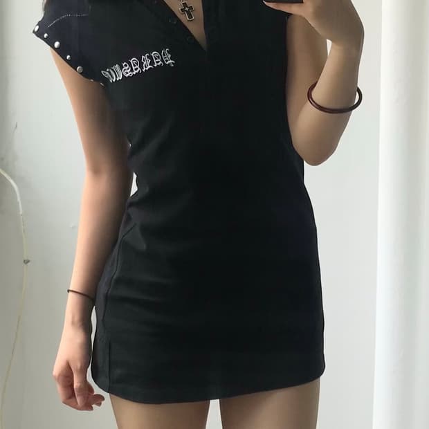 Vintage Wing Mini Dress