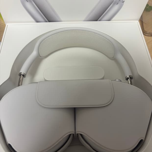 에어팟 맥스 실버 풀박스/새상품급