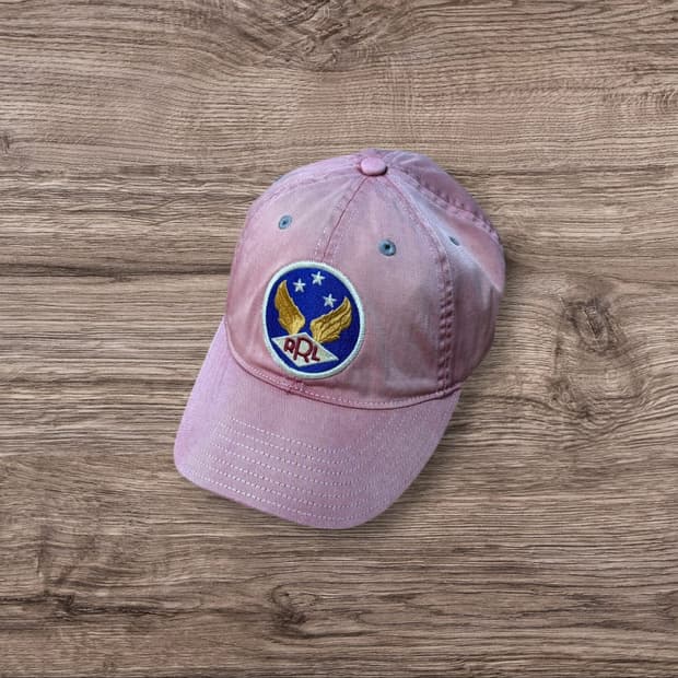 RRL Winged Logo Garment dyed ball cap