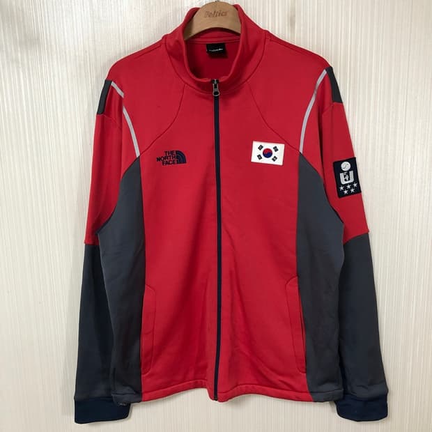 노스페이스 팀코리아 국대선수실착 플리스자켓 L(100)