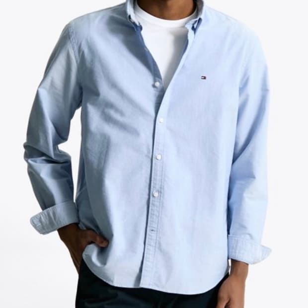 타미힐피거 옥스포드 셔츠 M 아시안핏