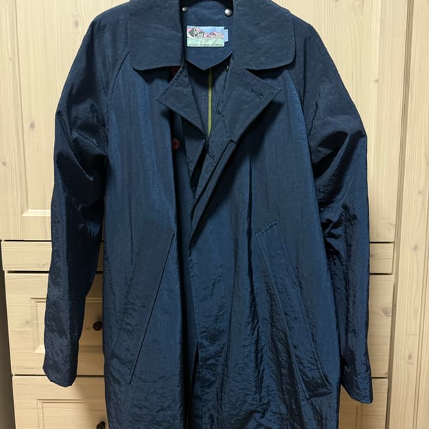 비헤비어 네이비 코트 M