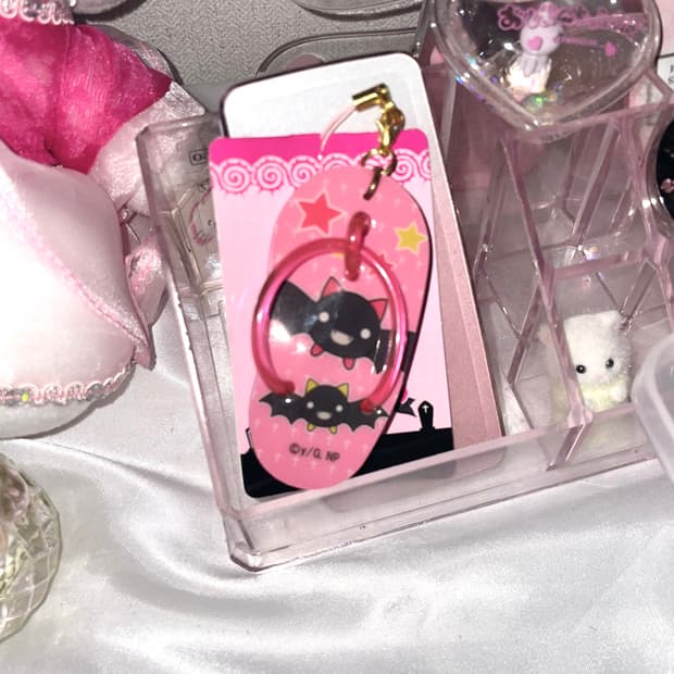 냥파이어 슬리퍼 키링