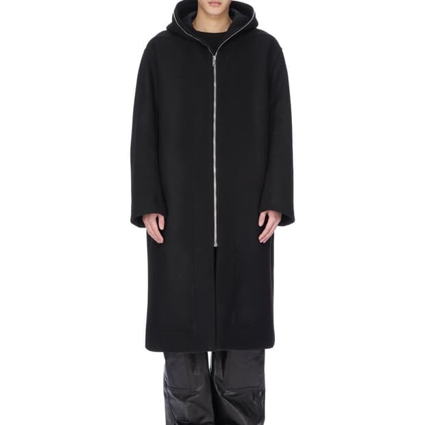 (새제품) Rick Owens 릭 오웬스 블랙 콘코르디아 맥 코트