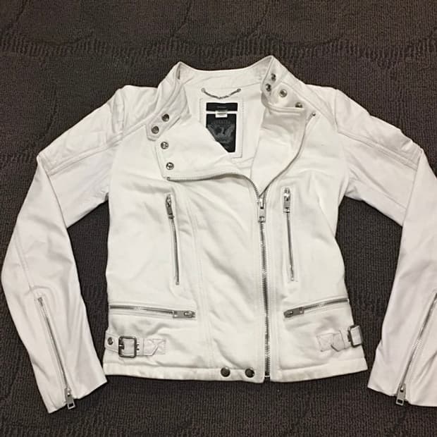 [무료배송] Diesel 디젤 퀄티드 레더 모토 자켓