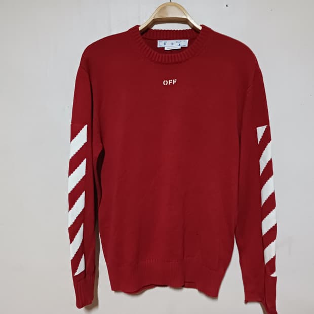 OFF-WHITE 오프화이트 니트 (S)